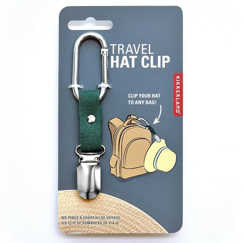 KIKKERLAND ACCESSORIES Travel Hat Clip
