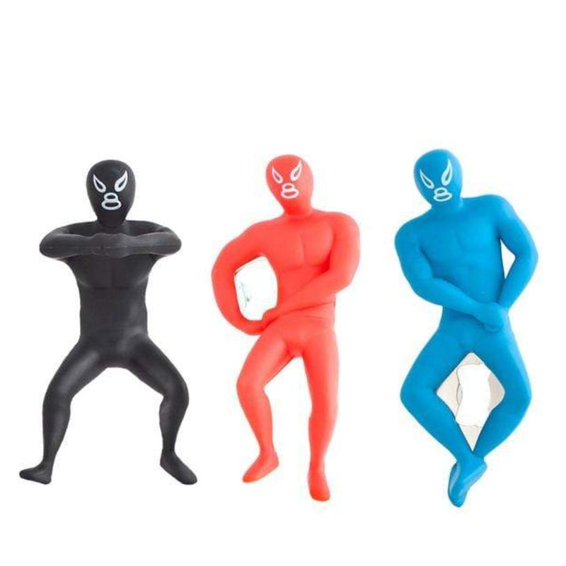 KIKKERLAND ASSORTED LUCHADOR BOTTLE OPENER - LOCAL FIXTURE