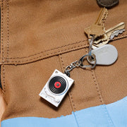 KIKKERLAND Keychain Turntable LED Keychain