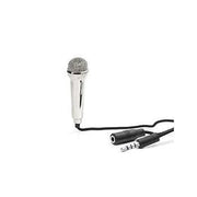 KIKKERLAND MINI KARAOKE MICROPHONE-SILVER - LOCAL FIXTURE