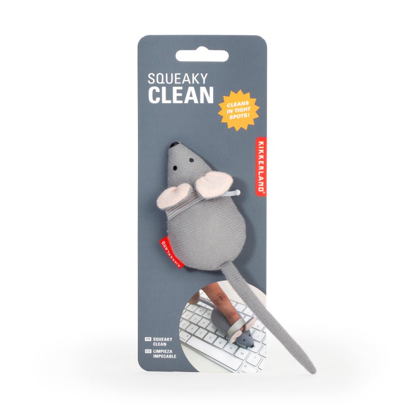KIKKERLAND PET ACCESSORIES Squeaky Clean Mouse