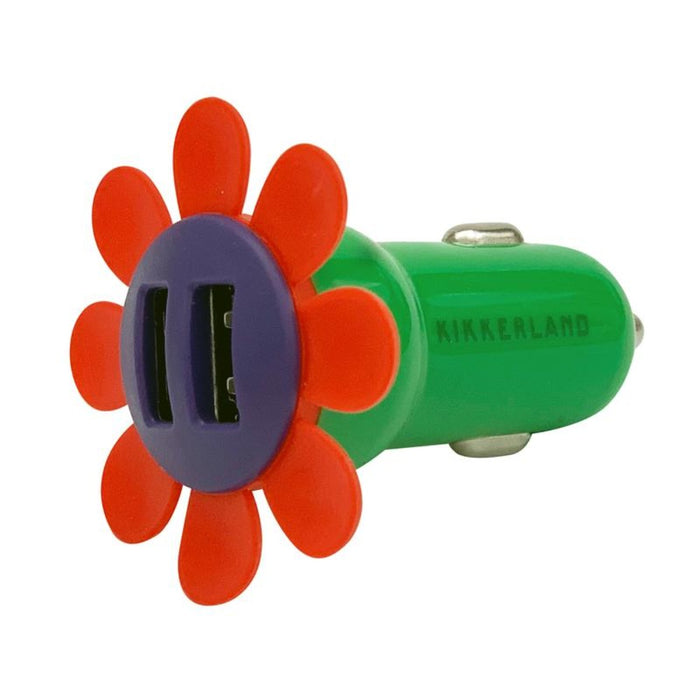 KIKKERLAND PHONE ACCESSORY Flower Car Charger