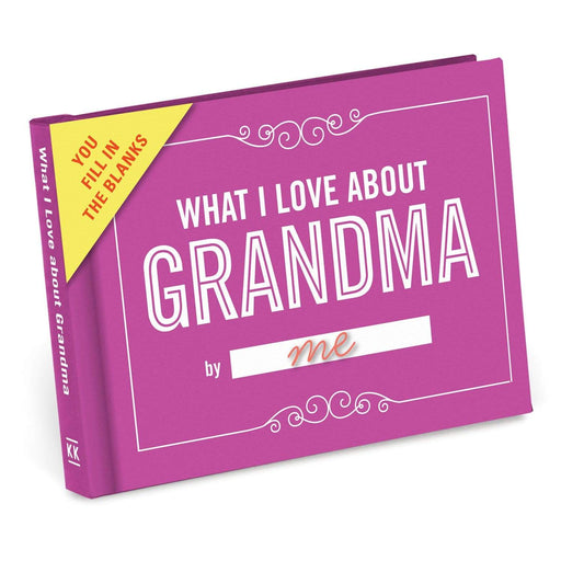KNOCK KNOCK WHAT I LOVE ABOUT GRANDMA JOURNAL - LOCAL FIXTURE
