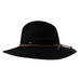 LF ACCESSORIES HATS C.C Knit Multi-Pattern Panama Hat w/Suede Cord