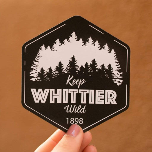 KEEP WHITTIER WILD STICKERS - LOCAL FIXTURE