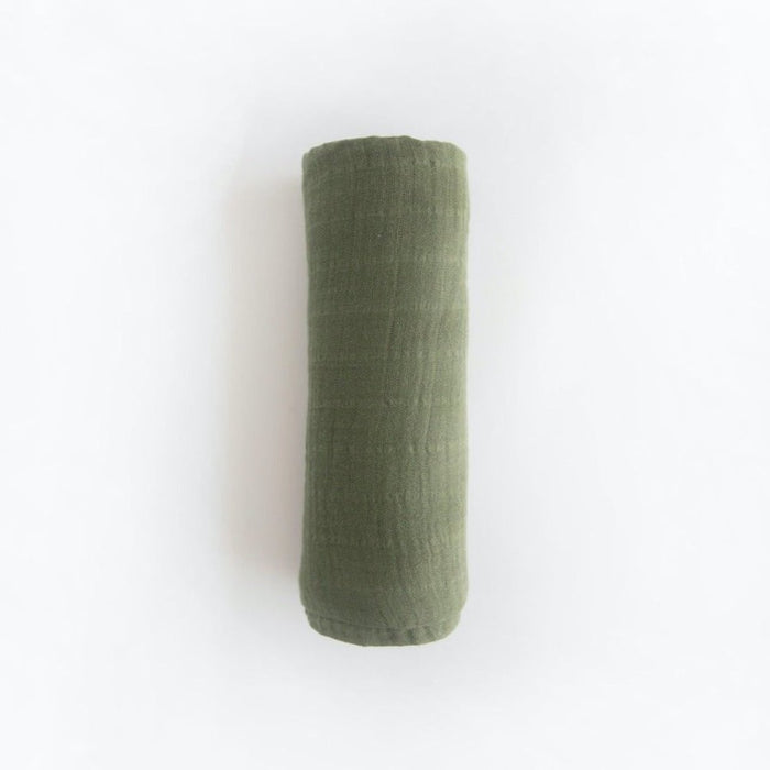 LITTLE UNICORN SWADDLE Cotton Muslin Swaddle Blanket | Fern