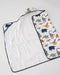 LITTLE UNICORN TOWEL Toddler Hooded Towel | Dino Friends