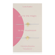 LUCKY FEATHER JEWELRY MAGIC TO MUSHROOM Friendship Bracelet