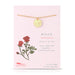 LUCKY FEATHER JEWELRY ROSE Botanical Necklaces