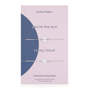 LUCKY FEATHER JEWELRY SUN TO MY CLOUD Friendship Bracelet