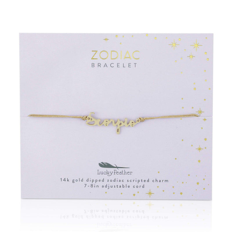 LUCKY FEATHER JEWELRY Zodiac Birthday Bracelets
