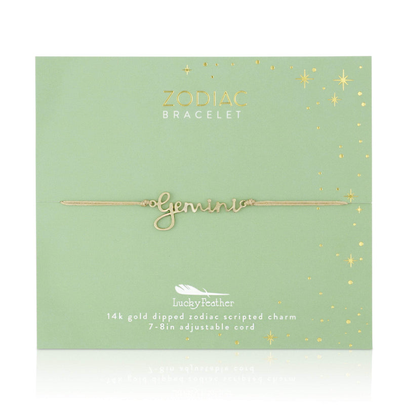 LUCKY FEATHER JEWELRY Zodiac Birthday Bracelets