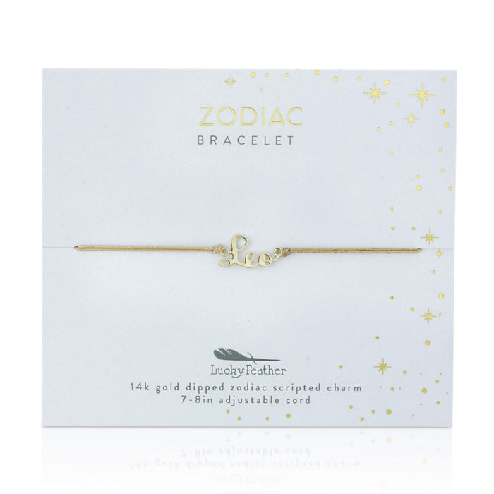LUCKY FEATHER JEWELRY Zodiac Birthday Bracelets