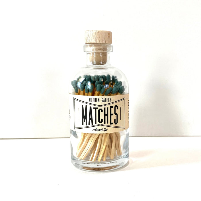 MADE MARKET CO MATCHES DEEP TEAL Made Market Co. | Apothecary Matches
