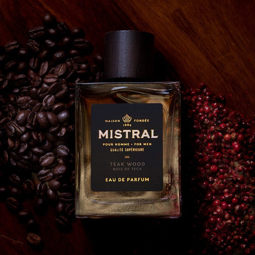 MISTRAL cologne Mistral Men's Teak Wood Eau de Parfum