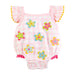 Mud Pie BABY CLOTHES Dimensional Flower Swimsuit
