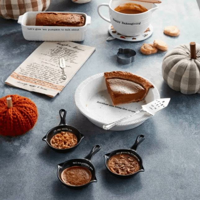 Mud Pie KITCHEN Mini Holiday Pie Skillet Sets