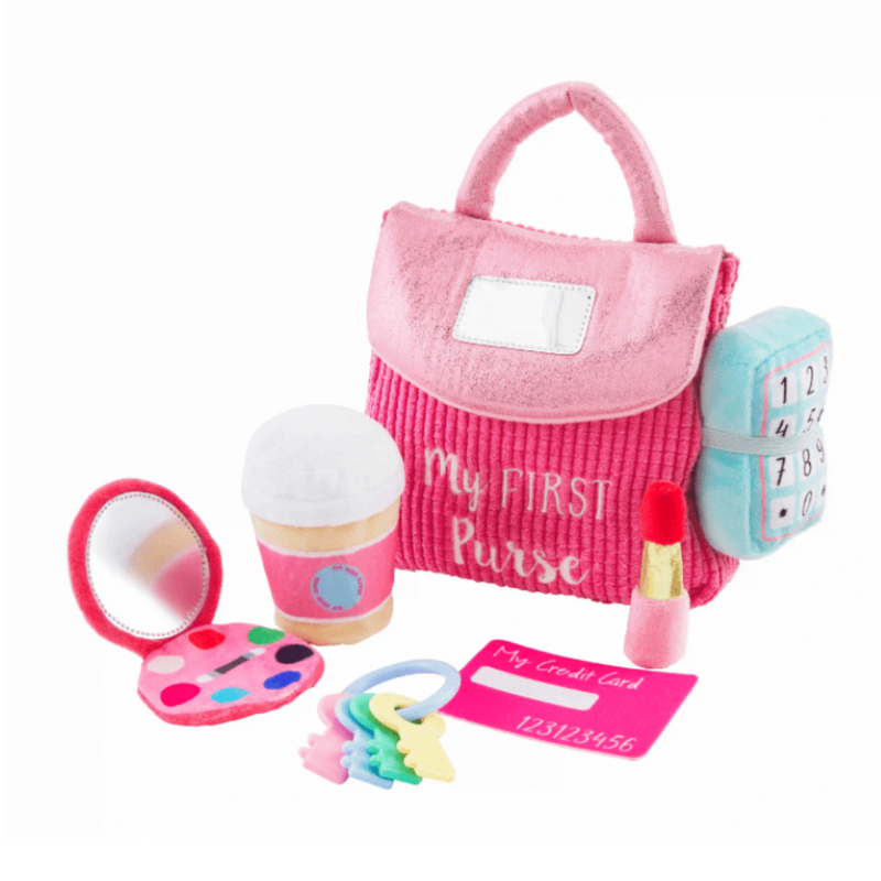 Mud Pie PLUSH TOY My First Purse Set