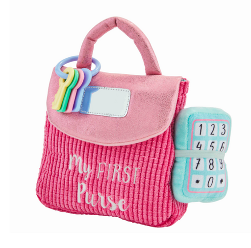 Mud Pie PLUSH TOY My First Purse Set