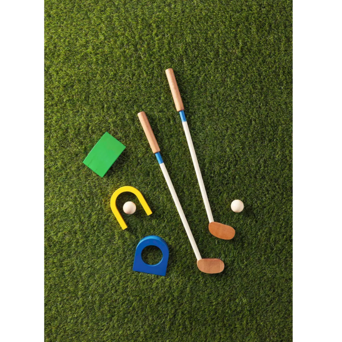 Mud Pie TOYS Wood Golf Toy Set