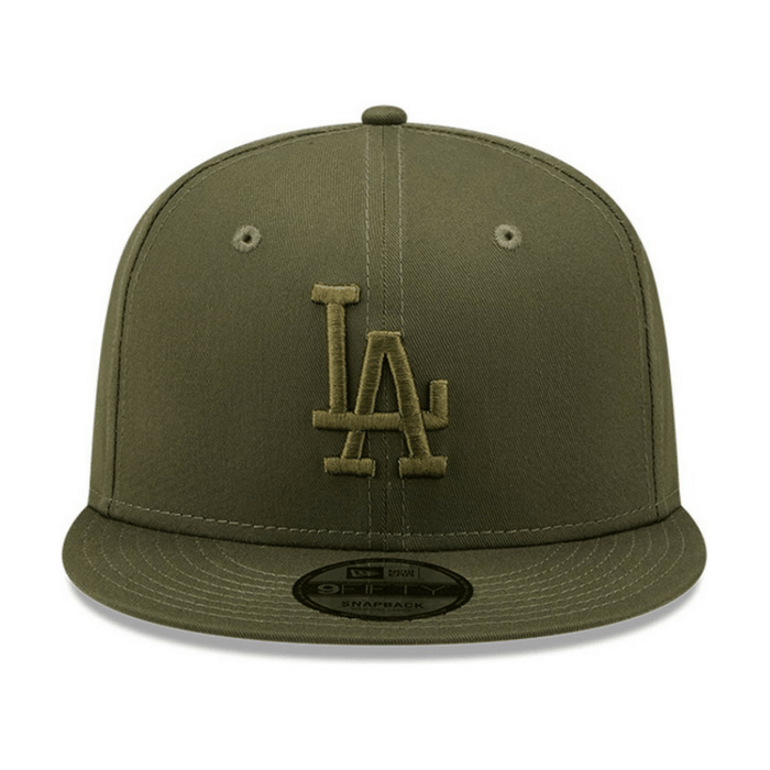 NEW ERA HATS Los Angeles Dodgers Army Green 9Forty Snapback Hat