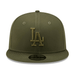 NEW ERA HATS Los Angeles Dodgers Army Green 9Forty Snapback Hat