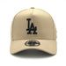 NEW ERA HATS Los Angeles Dodgers Camel 9Forty A-frame Snapback