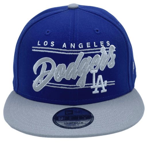 NEW ERA HATS Los Angeles Dodgers Team Script Authentic Collection 59FIFTY Snapback