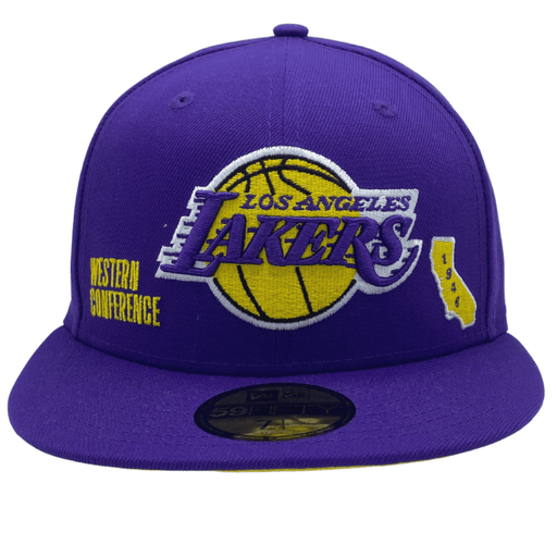NEW ERA HATS Los Angeles Lakers Identity 59Fifty Fitted