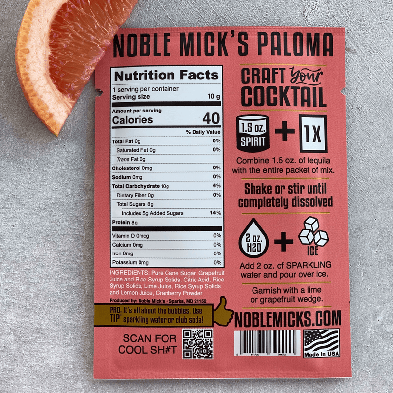 NOBLE MICKS BAR Paloma