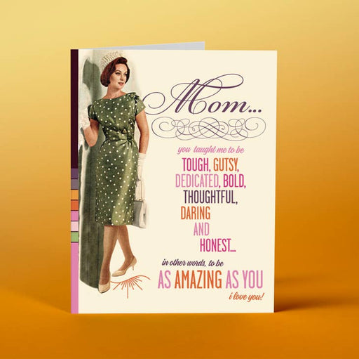 OFFENSIVE + DELIGHTFUL CARDS Amazing Mom Card