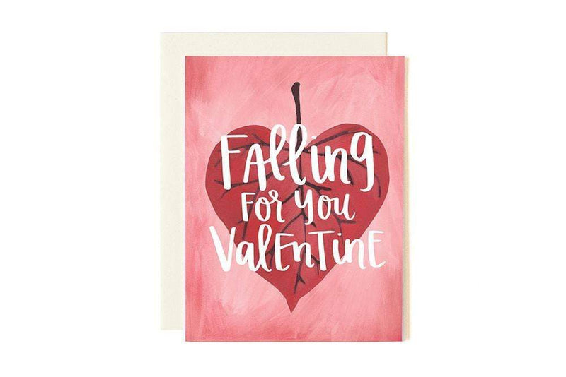 ONE CANOE TWO LEAF VALENTINE CARD - LOCAL FIXTURE