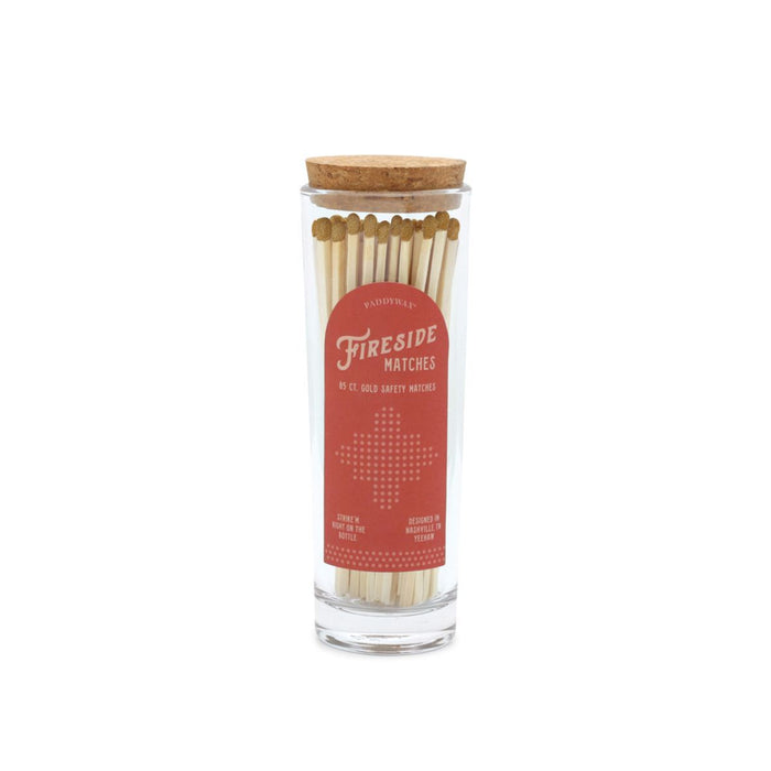 PADDYWAX MATCHES Fireside Safety Matches - Gold