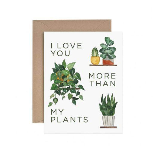 PAPER ANCHOR CO. CARDS More Than My Plants Card