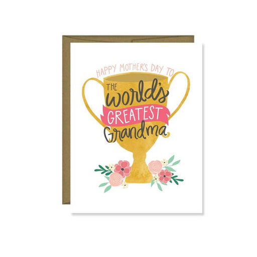 PEN & PAINT CARDS Happy Mother's Day to the World's Greatest Grandma Card