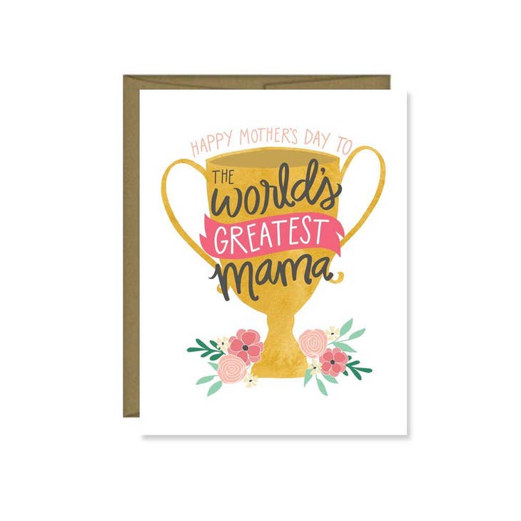PEN & PAINT CARDS Happy Mother's Day to the World's Greatest Mama
