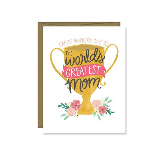 PEN & PAINT CARDS Happy Mother's Day To The World's Greatest Mom Card