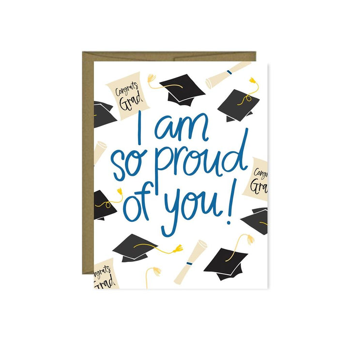 PEN & PAINT CARDS I Am So Proud Of You Graduation Card