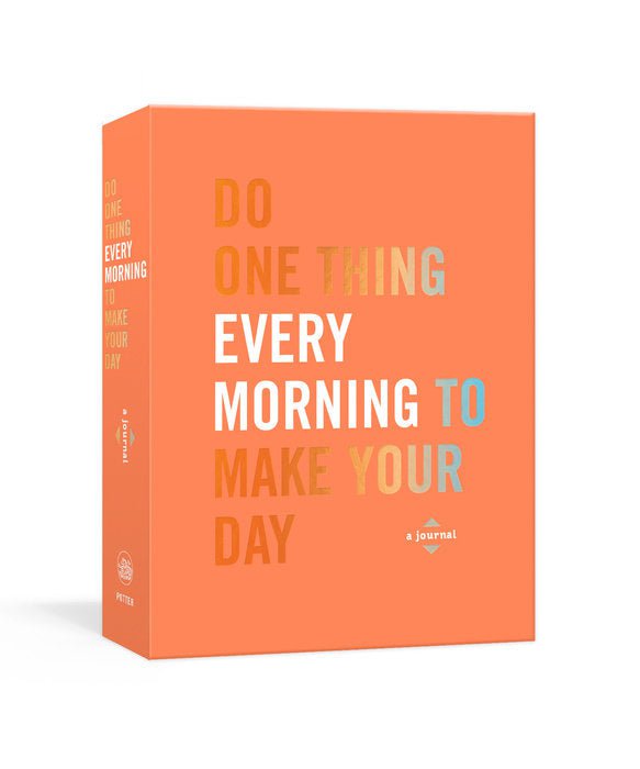 PENGUIN RANDOM HOUSE BOOK Do One Thing Every Morning to Make Your Day