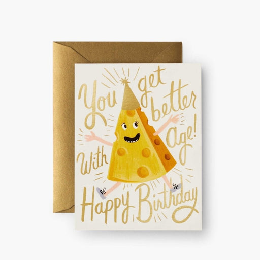 RIFLE PAPER COMPANY CARD Better With Age Birthday Card