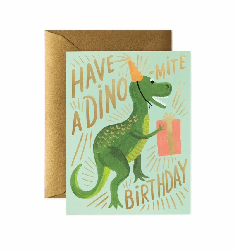 DINO-MITE BIRTHDAY CARD - LOCAL FIXTURE