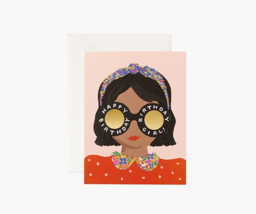 RIFLE PAPER COMPANY CARD Headband Birthday Girl
