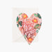 RIFLE PAPER COMPANY CARD Heart Blossom Valentine Card
