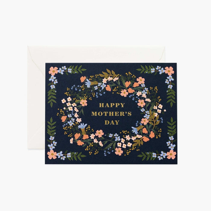 RIFLE PAPER COMPANY CARD Mother's Day Wreath Card