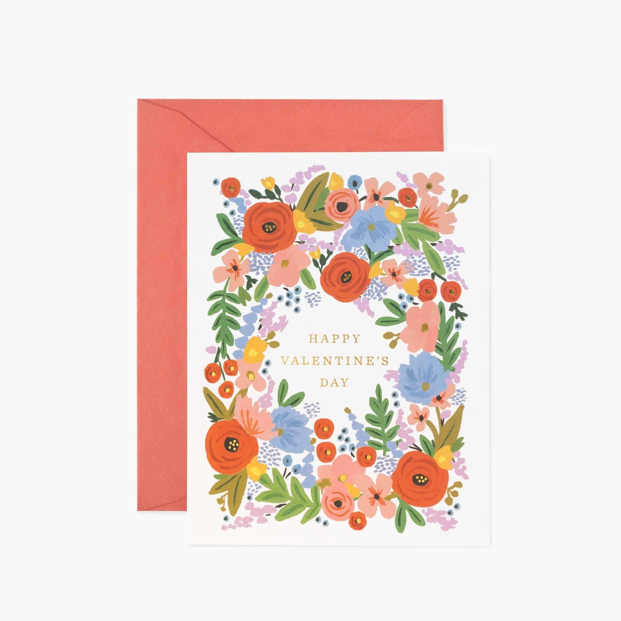 Floral Valentine's Day Card — LOCAL FIXTURE