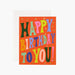 RIFLE PAPER COMPANY CARDS Groovy Birthday Card