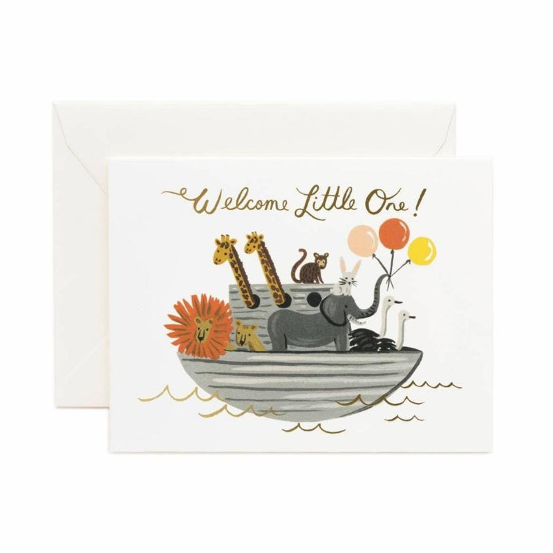 RIFLE PAPER COMPANY CARDS Noah's Ark Card