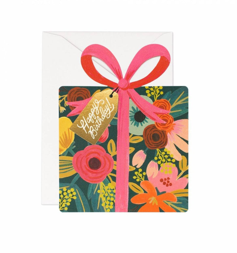 RIFLE PAPER CO. BIRTHDAY PRESENT CARD - LOCAL FIXTURE
