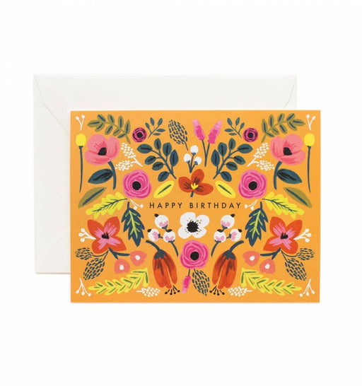 RIFLE PAPER CO. FOLK HAPPY BIRTHDAY CARD - LOCAL FIXTURE