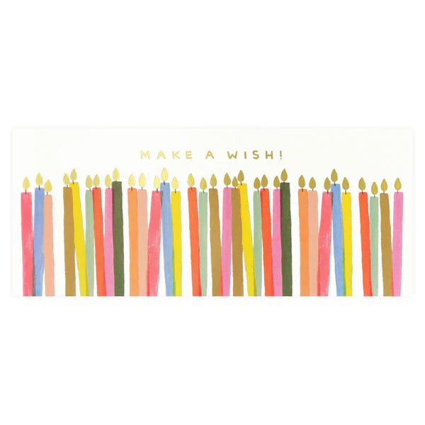 RIFLE PAPER COMPANY CARDS Rifle Paper Co. Happy Birthday Make a Wish No.10 Card